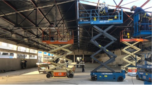 Reforma de Cobertura Metálica